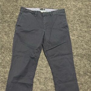 Banana Republic Navy Blue Men's Chinos